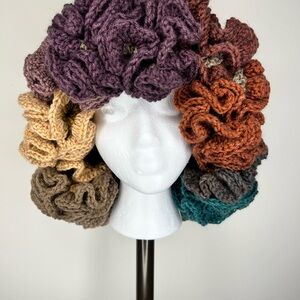 Multicolor Knit Hair Accessory